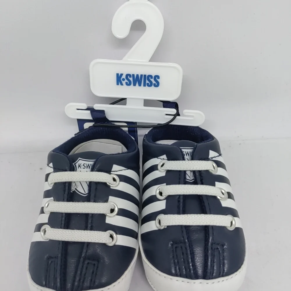 K-SWISS Baby Booties Sneakers Navy Blue Size Size 1(0-3M)